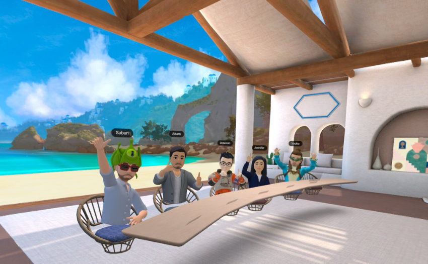 people inside the virtual classroom